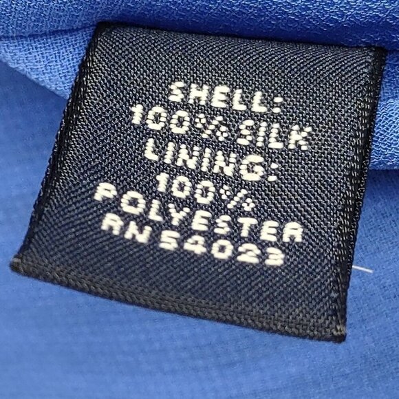 Banana Republic 100% Silk Striped Halter Dress Racerback Lined, Summer Size 2P - Picture 10 of 11